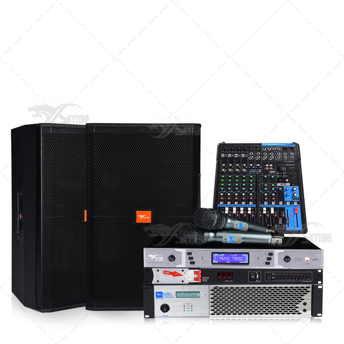 Small Commercial live performance sound system-C