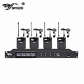 DT3004BL无线领夹麦克风4通道